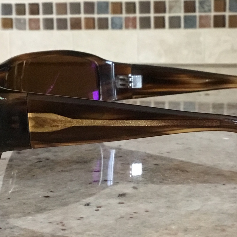 Oliver Peoples Zed Polarized Sunglasses FLAW - Picture 9 of 13